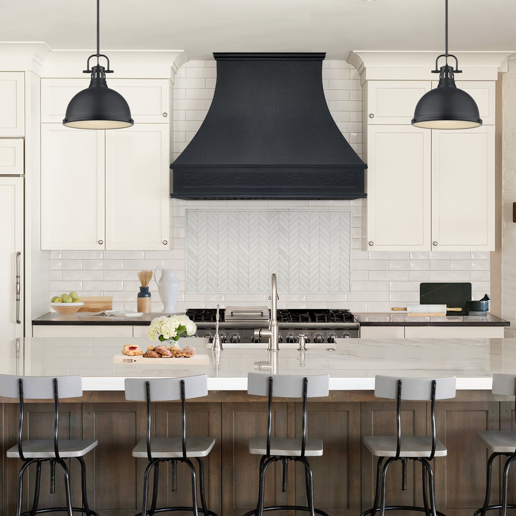 Custom Copper Range Hood | Handcrafted Kitchen Hood | SINDA