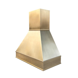 Brass Custom Build-in Hood|Free Shpping|Sleek Design