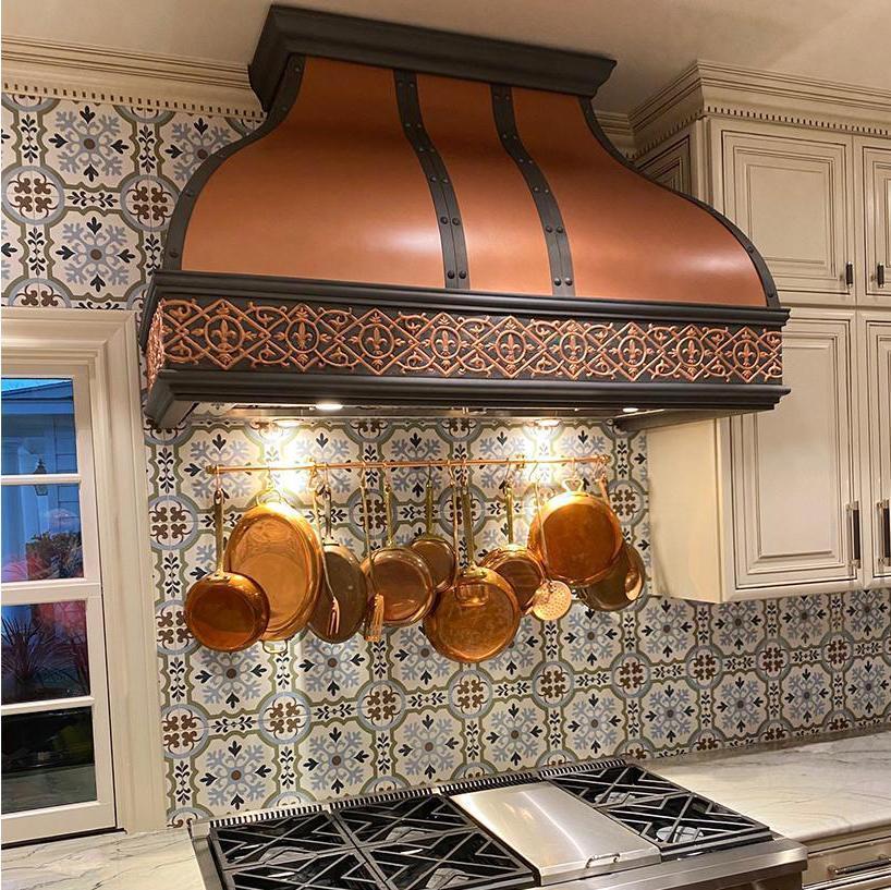SINDA Handmade Copper Vent Hood H2PALF | Discover Exquisite For