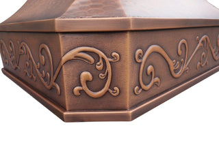 SINDA|High-end Classic|Apron Design|Copper Custom Range Hood Conner