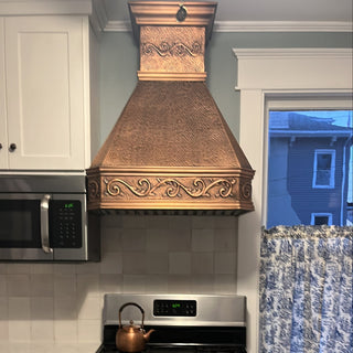 SINDA custom copper range hood H14A for any kitchen