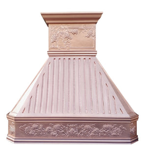 SINDA Custom Copper Range Hood - H14TA-SN - Sinda Copper