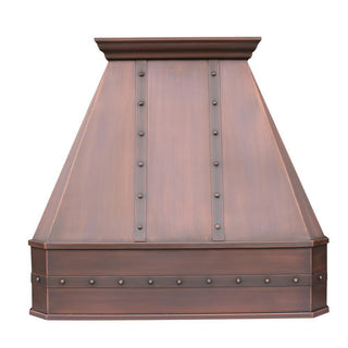 SINDA Custom Copper Range Hood - H14TR - Sinda Copper