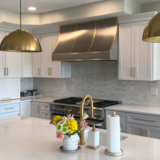 Handcrafted High-end Sloped Shape Stainless Steel Range Hood-SINDA