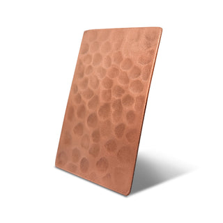 SINDA Natural Copper Beehive Hammered Texture - Sinda Coppersample