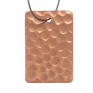 SINDA Natural Copper Beehive Hammered Texture - Sinda Coppersample