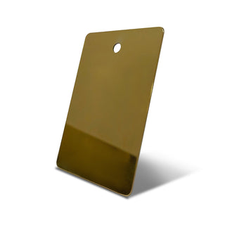 SINDA Polished Brass Sample - Sinda Coppersample