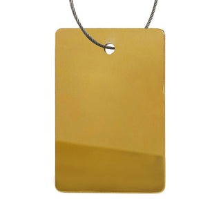 SINDA Polished Brass Sample - Sinda Coppersample