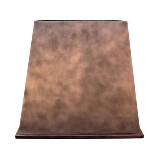 SINDA Handcrafted Vintage Rubbed Design Copper Custom Kitchen Vent Hood