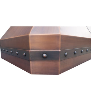 SINDA Traditional Copper Stove Hood - H30TR5 - Sinda CopperRange Hood