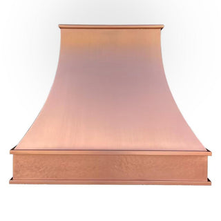 Premium Custom Copper Kitchen Hood H7 In Smooth Texture - Factory Direct Price - SINDA Copper