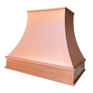 Natural Copper Custom Kitchen Hood for Sale - Free Shipping - SINDA Copper