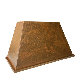 SINDA Luxury Vintage Sloped Design Copper Custom Range Hood
