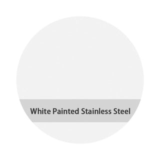 SINDA White Stainless Steel Sample - Sinda Coppersample
