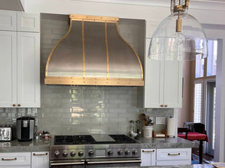 A Coastal Kitchen Transformation: Custom Stainless Steel Range Hood in Laguna Niguel, CA
