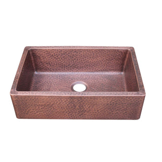 Copper Apron Kitchen Sinks - Sinda Copper
