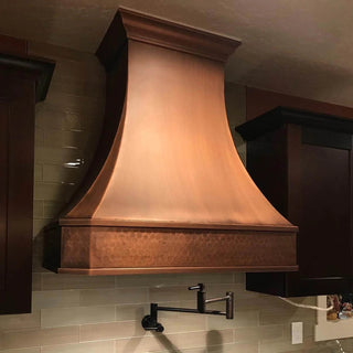 Copper Range Hoods - Sinda Copper