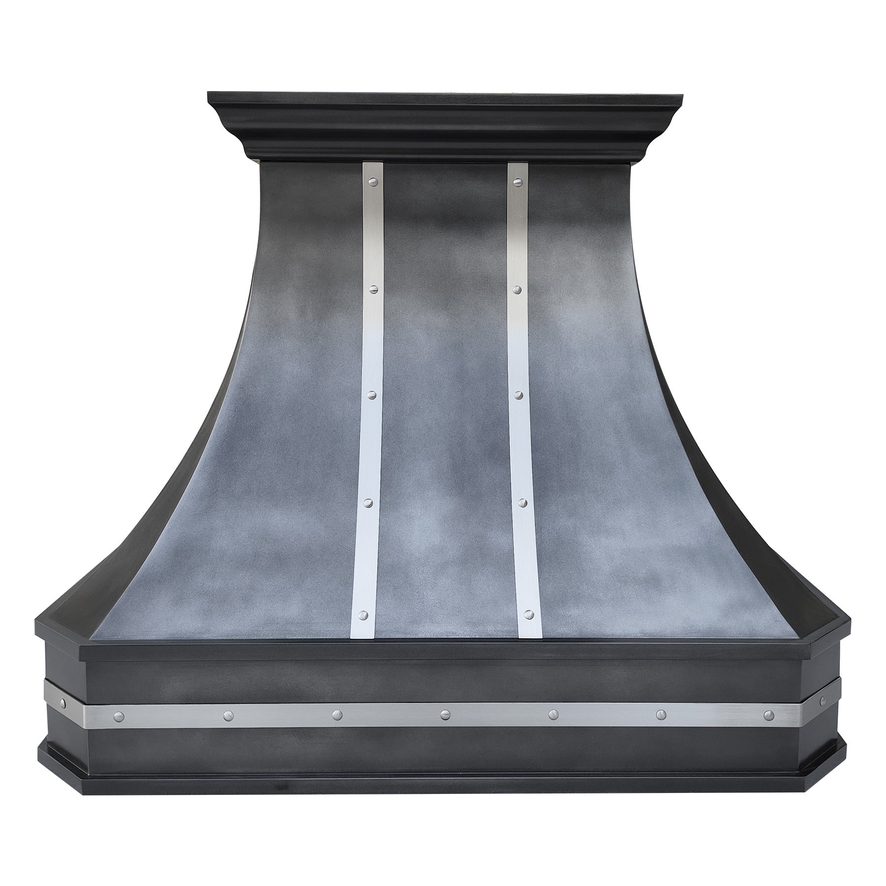 SINDA Handmade Zinc Metal Range Hood Instock 36