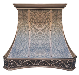 Custom Link - SINDA Custom H26-A Copper Range Hood for Steve