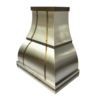 SINDA Custom Stainless Steel Range Hood In Stock, 36"W x 21"D x 39"H