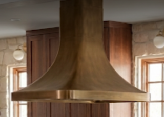 Custom Link -  SINDA Brass Range Hood for Eric