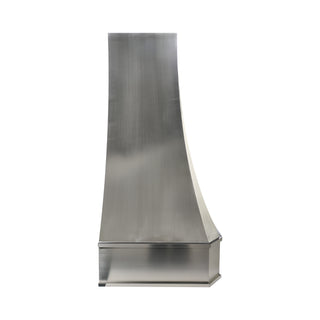 CUSTOM - SINDA Modern Stainless Steel Range Hood In Stock, 48”W x 24"D x 51"H