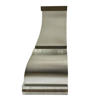 SINDA Custom Stainless Steel Range Hood In Stock, 36"W x 21"D x 39"H