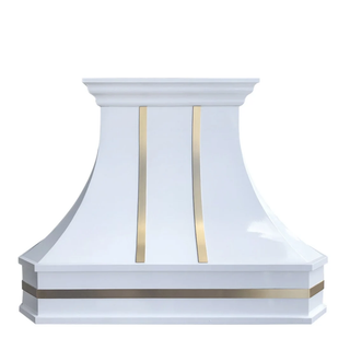 Custom -  SINDA SRH3-C-2STRM-W Stainless Steel Range Hood for Tyler