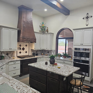 Modern Kitchen Copper Range Hood