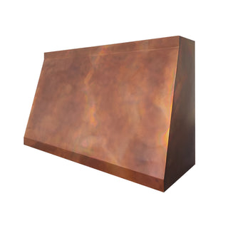 farmhouse copper range hood