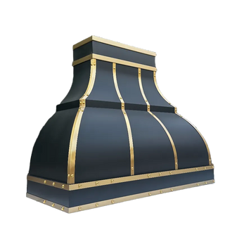 brass strapping for range hood