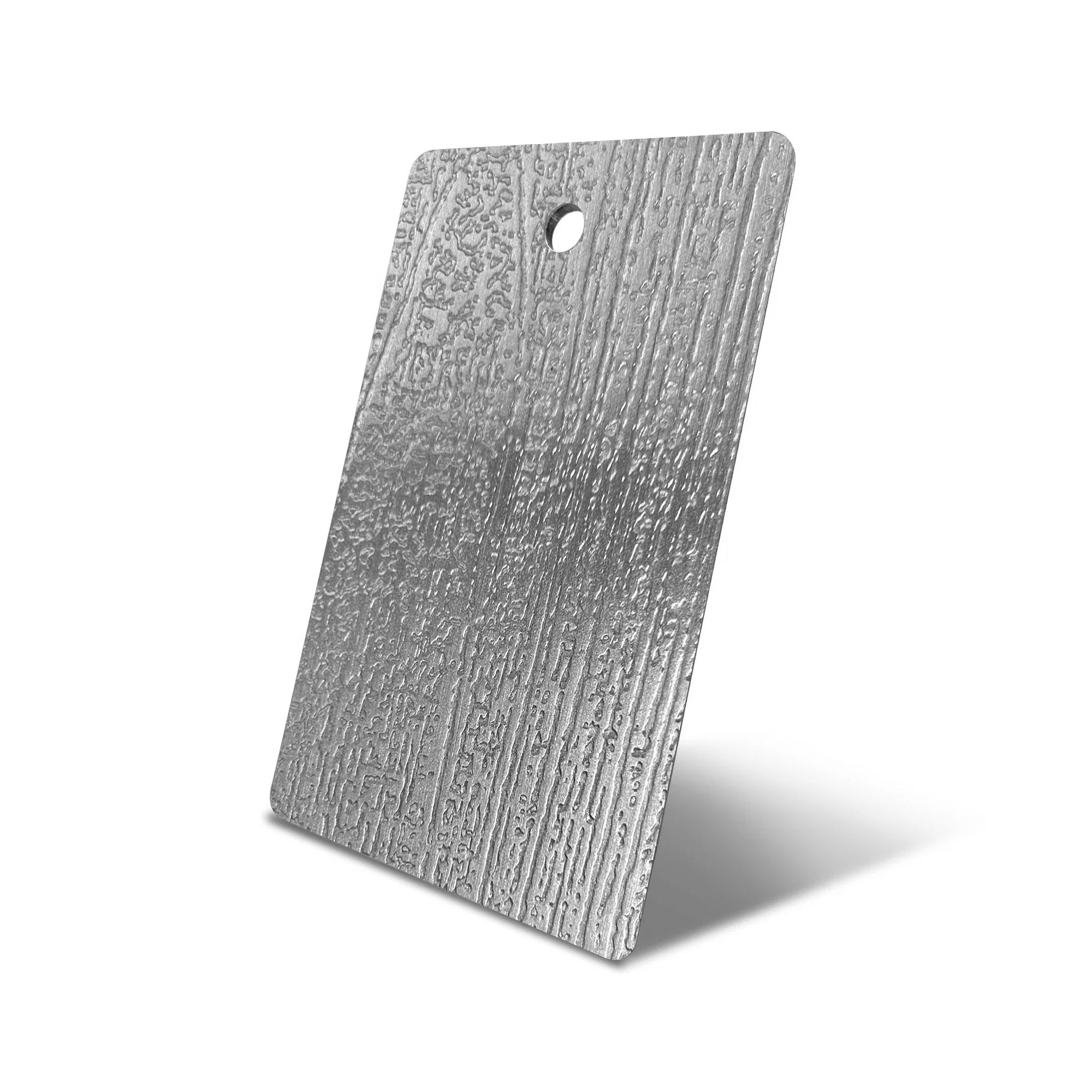 SINDA Embossed Wood Grain Stainless Steel Sample- SINDA