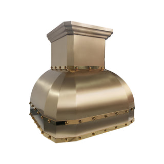 custom brass range hood free quotation