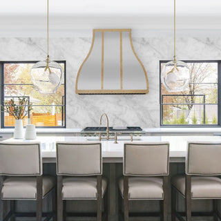 [CUSTOM] SINDA SRH1-B2TR Handcrafted Brushed Stainless Steel Range Hood