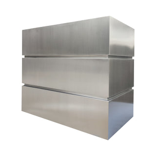 Sleek Stainless Steel Range Hood