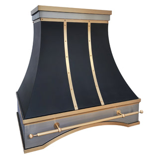 SINDA Handmade Tuscan Stainless Steel Custom Vent Hood