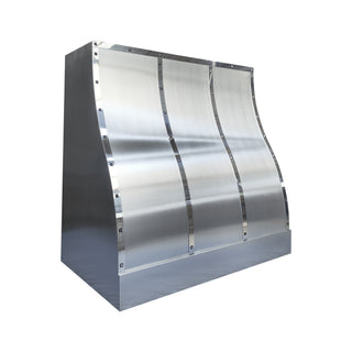Sleek Stainless Steel Kitchen Vent Hood Free Shipping