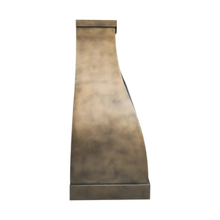 aged brass kitchen vent hood sinda