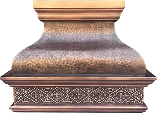 SINDA Bella Copper Kitchen Hood - H25AC - Sinda CopperRange Hood