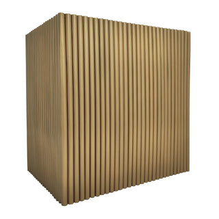 SINDA Premium Handcrafted Fluted Brass Custom Kitchen Hood