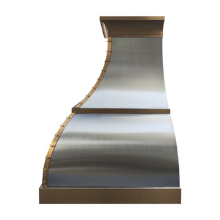 Brushed Stainless Steel Kitchen Range Hood