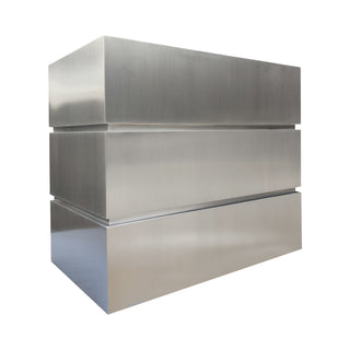 Stainless steel kitchen vent hood