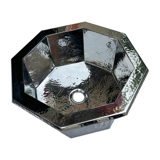 SINDA Geometric Handcrafted Kitchen Stainless Steel Sink CSS-07