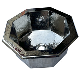 SINDA Geometric Handcrafted Kitchen Stainless Steel Sink CSS-07