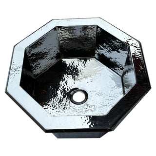 SINDA Geometric Handcrafted Kitchen Stainless Steel Sink CSS-07