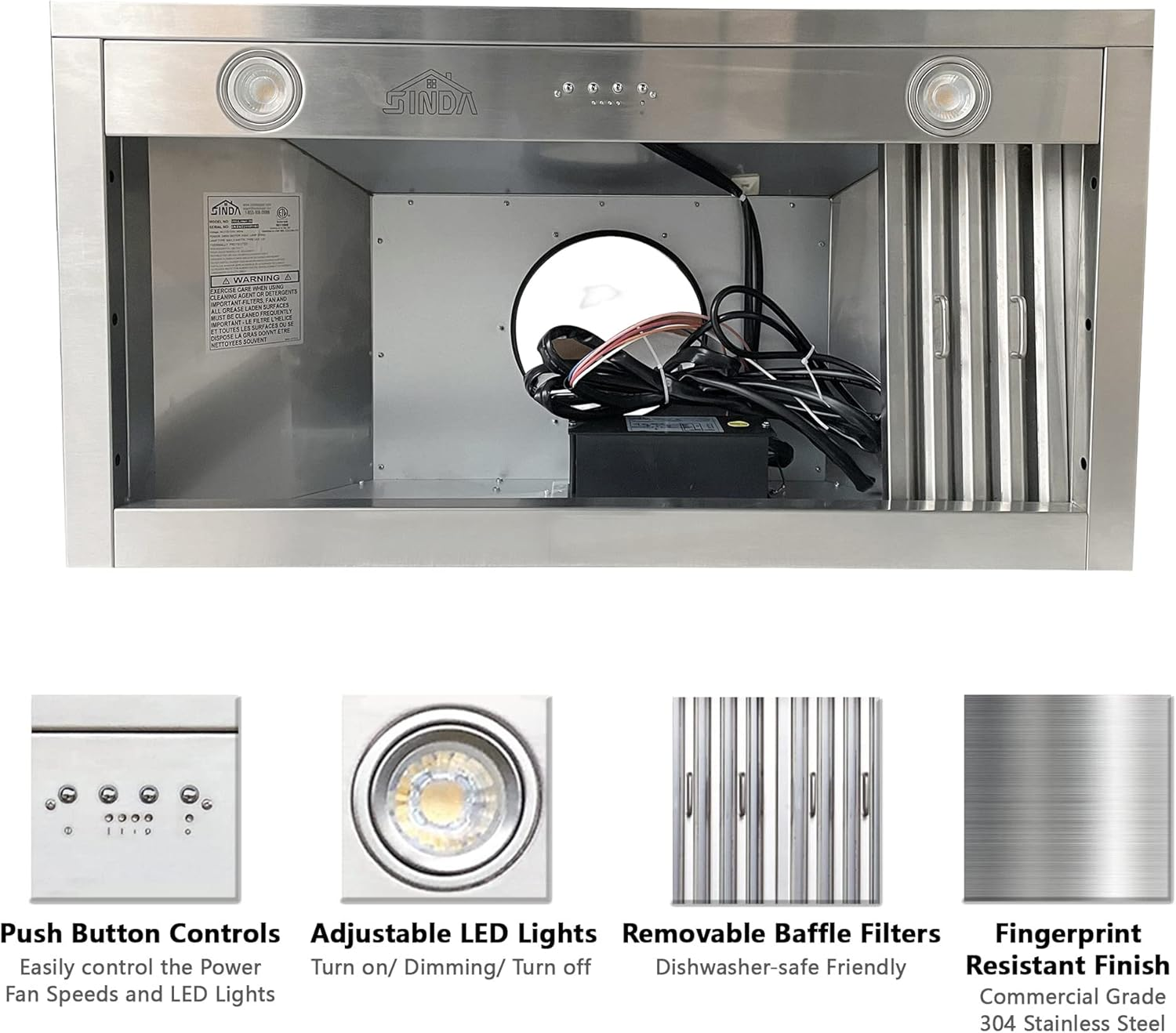 Fresh Look at 36 Inch 1260Cfm Ultra Quiet Remote Blower Ventilation