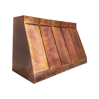 custom copper range hood 