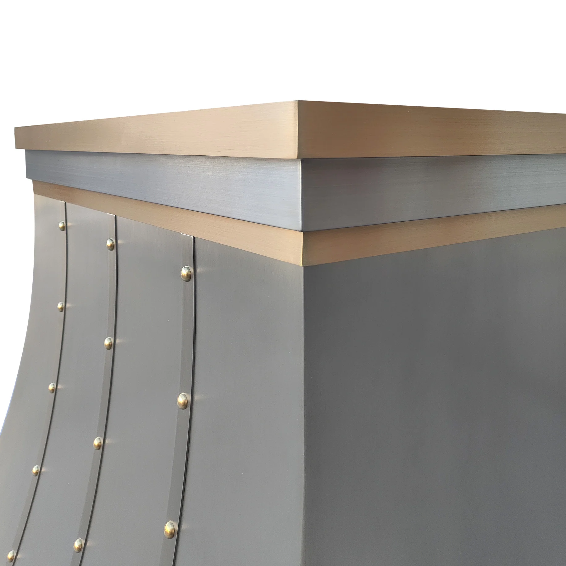 SINDA Handmade Curved Stainless Steel Kitchen Range Hood SRH3-C-3TR-R ...