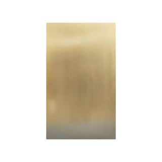 SINDA Custom Brushed Brass Range Hood In Stock, 48"W x 21"D x 36"H