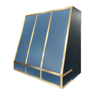 handcrafted stainless steel kitchen range hood